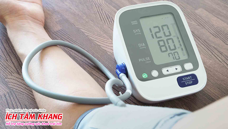Chỉ số huyết áp bình thường là dưới 120/80 mmHg